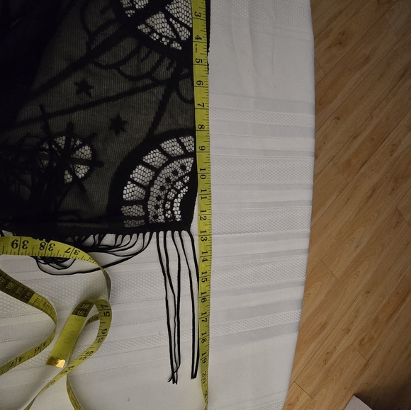 NEW Sun Moon Altar Cloth Shawl Fringed - Picture 5 of 7